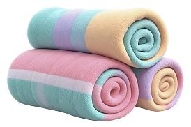Organic cotton hooded towel
